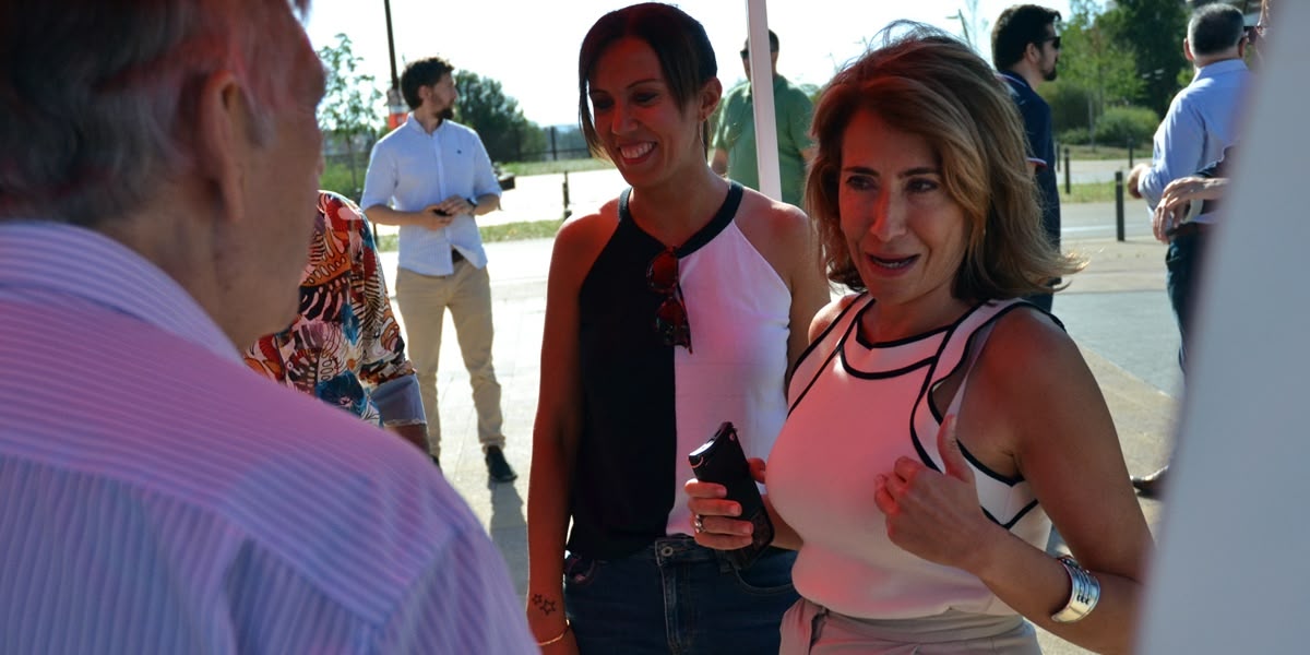 El president de l'AV Can Llong, Farrés i Sánchez. Autor: J.d.A.