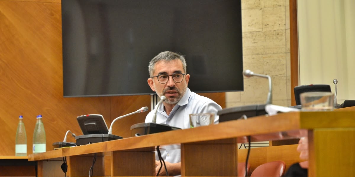 El portaveu d'ERC, Gabriel Fernàndez. Autor: J.d.A. 