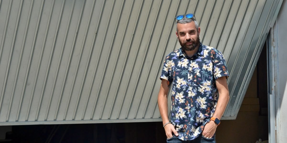 José Luis Castet, impulsor d'una nova discoteca al polígon Sud-Oest. Autor: J.d.A.