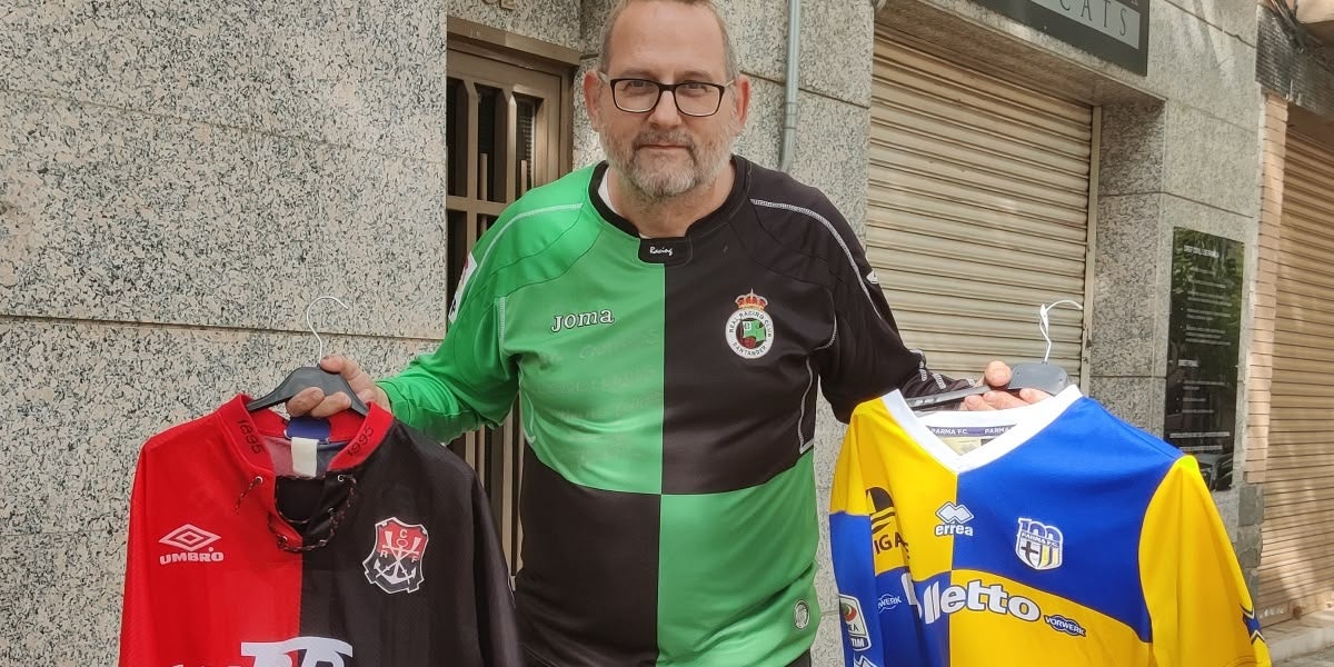 Sergio Pellicer, el col.leccionista arlequinat. Autor: J.Sánchez