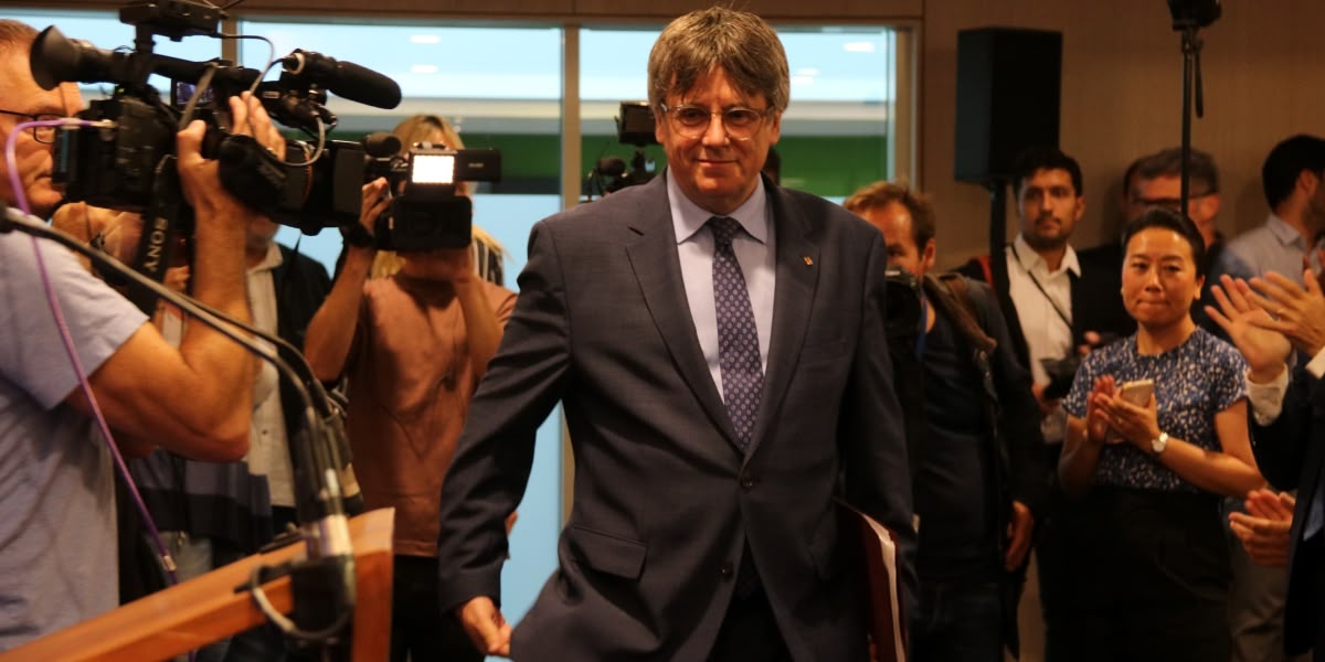 Foto portada: l'expresident del govern català i eurodiputat Carles Puigdemont. Autor: ACN.