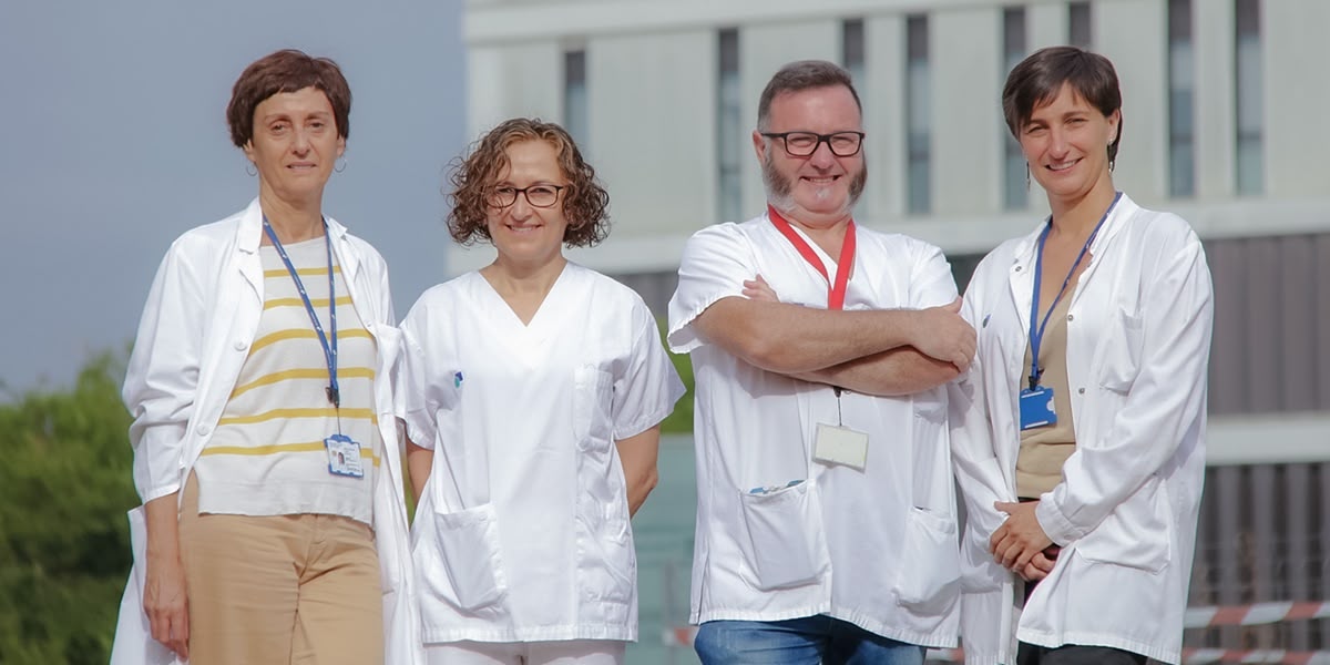 Foto portada: l'equip que ha dut a terme la recerca. Autor: cedida.