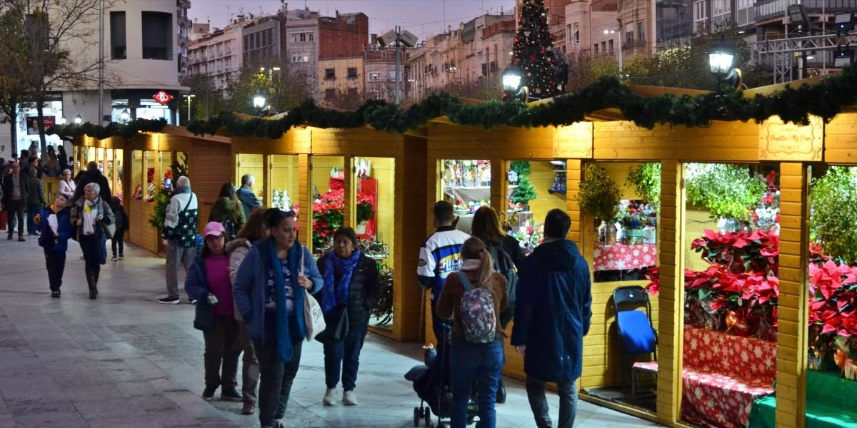 La Fira de Santa Llúcia, l'any passat. Autor: J.d.A.