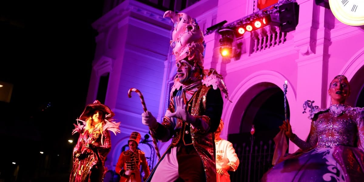 Un moment de l'estrena del musical 'Somriu el Nadal', el passat dimecres. Autor: David Jiménez.