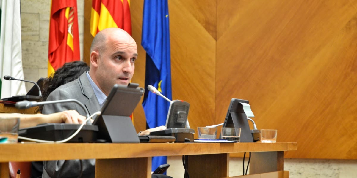 El tinent d'alcaldessa d'Urbanisme, Adrián Hernández. Autor: J.d.A.