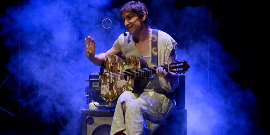 Albert Pla, en un concert a Sabadell.