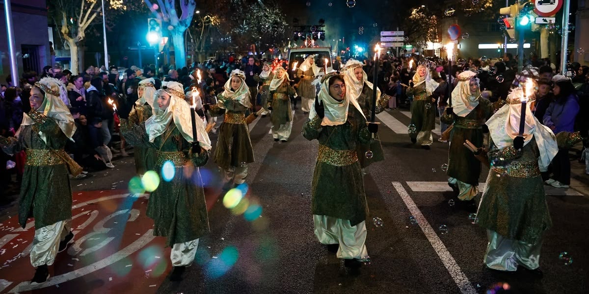 Tram inicial de la cavalcada. Autor: D.Jiménez.