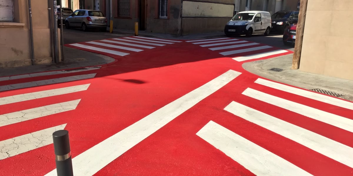 Cantonada al carrer de Sant Maties, a La Creu Alta. Autor: M.L