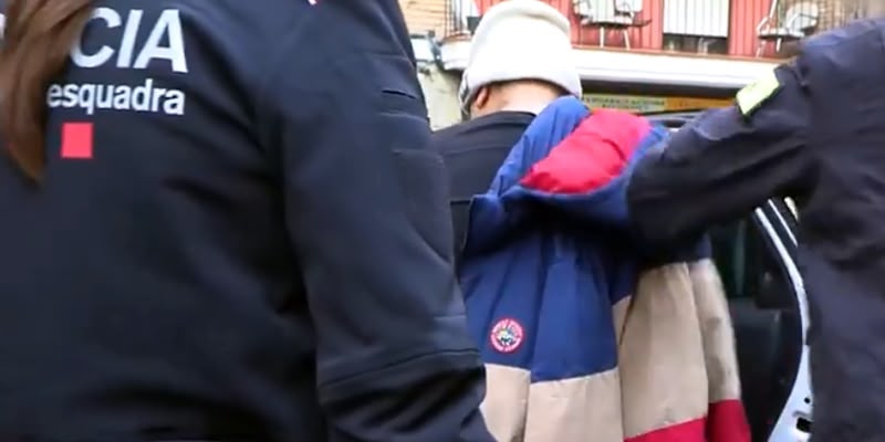 Foto portada: un detenció dels Mossos d'Esquadra. Autor: cedida. 