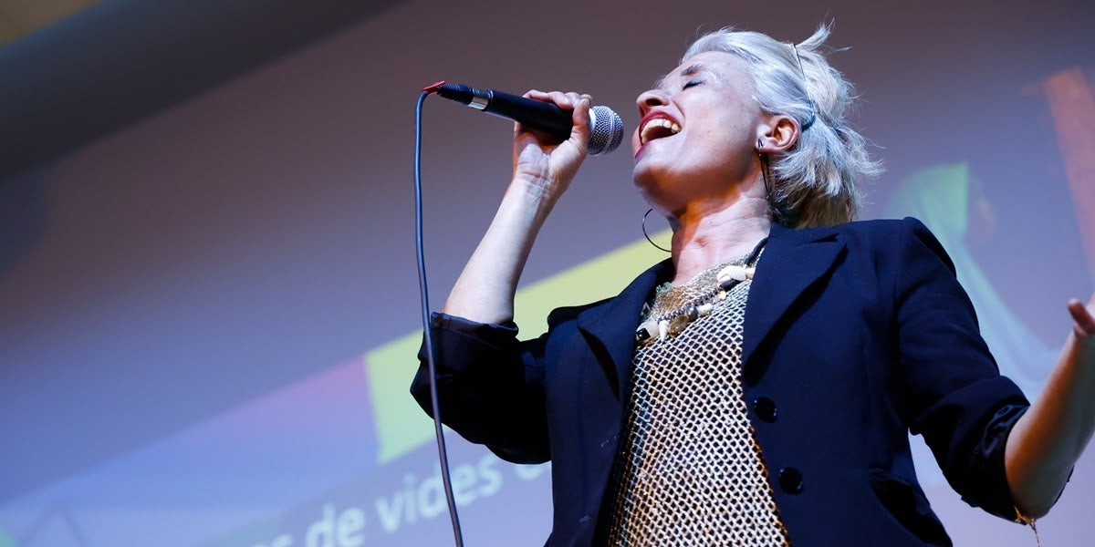 Un moment del concert solidari, aquest divendres. Autor: David Jiménez.