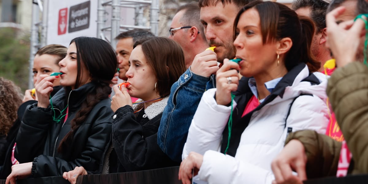 Xiulada contra la LGTBIfòtbia a l'esport. Autor: David Jiménez.