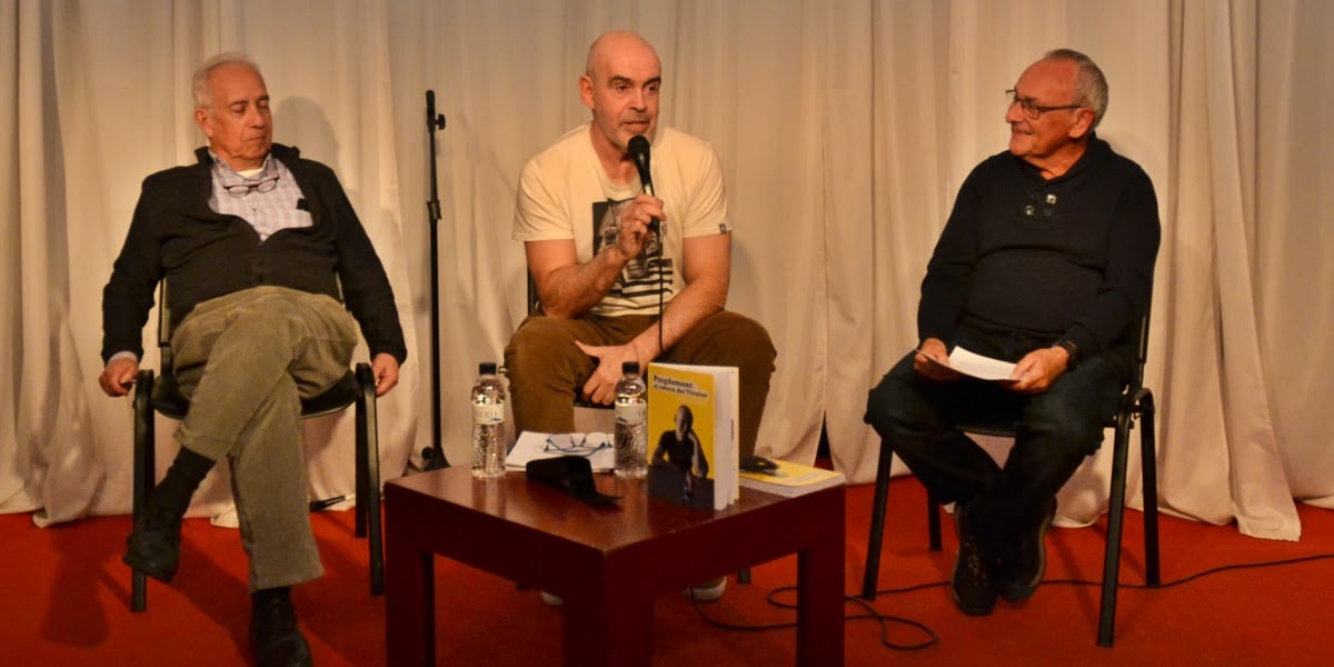 Josep Farrés, Albert Soler i Josep Asensio. Autor: J.d.A.