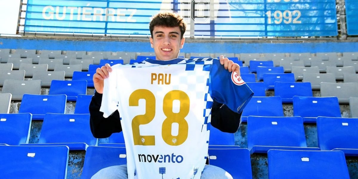 Pau Fernández, renovat amb el CE Sabadell. Autor: CES