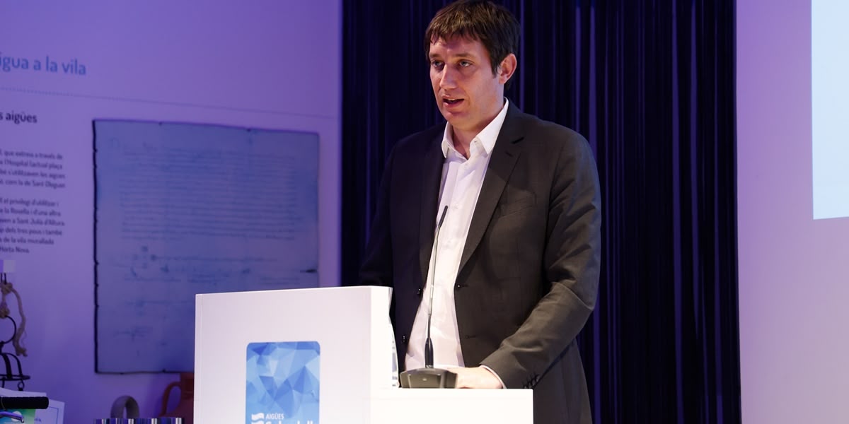 El director general d'Aigües Sabadell, Lluis Jordan. Autor: David Jiménez.