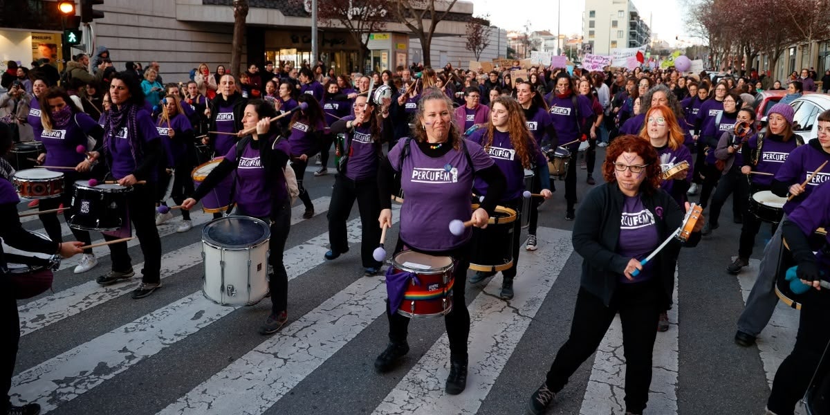 Manifestació del 8 de març, l'any 2024. Autor: David Jiménez.