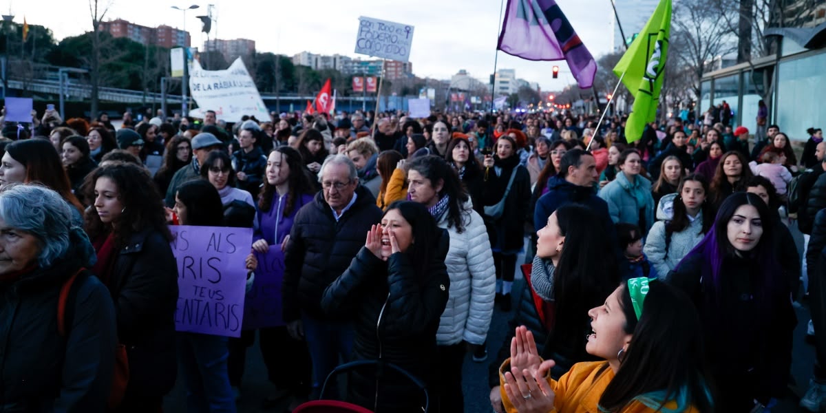 Manifestació del 8 de març, l'any 2024. Autor: David Jiménez.