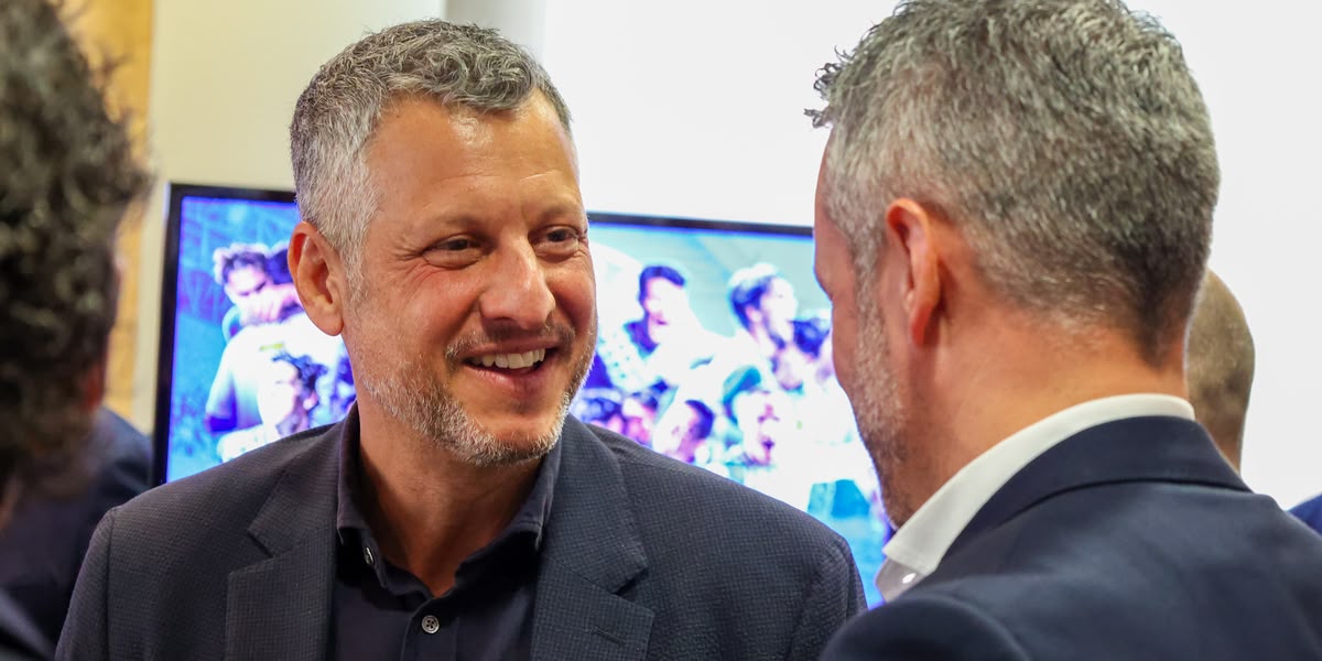 Adam Rothstein, màxim accionista del CE Sabadell, a la Cambra. Autora: Alba Garcia