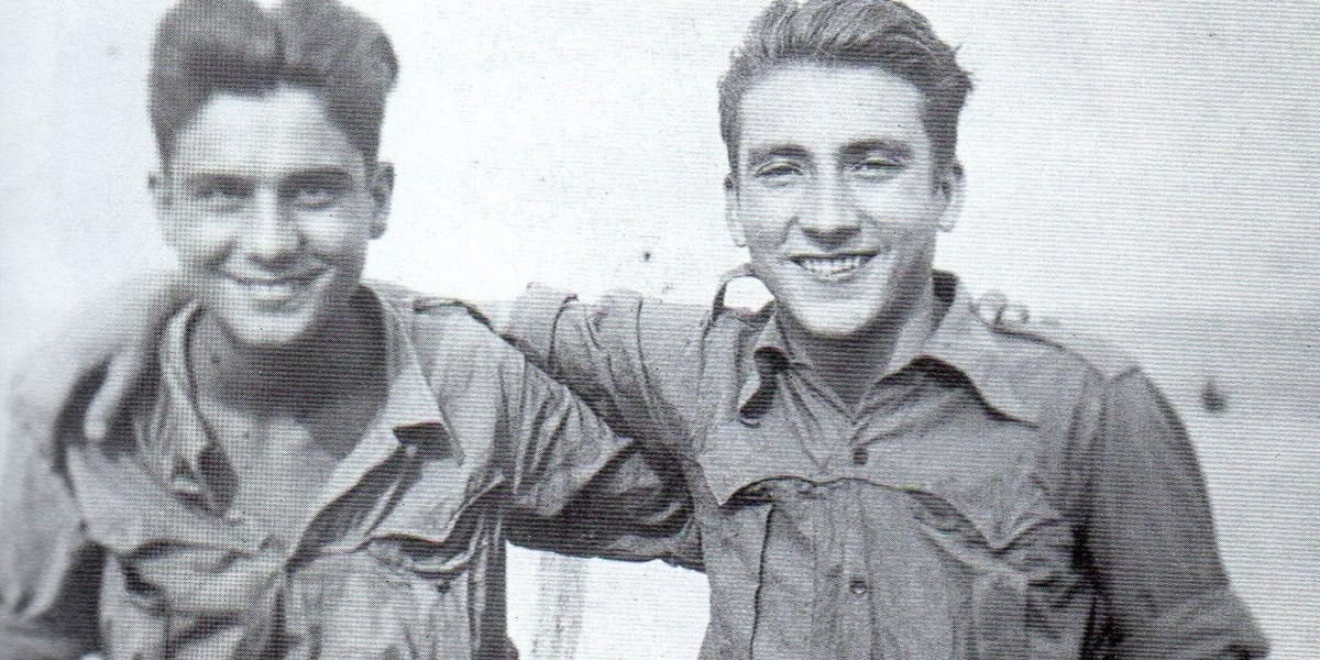 Josep Xinxó i Albert Girabau al camp de concentració de Barcarès (1939)