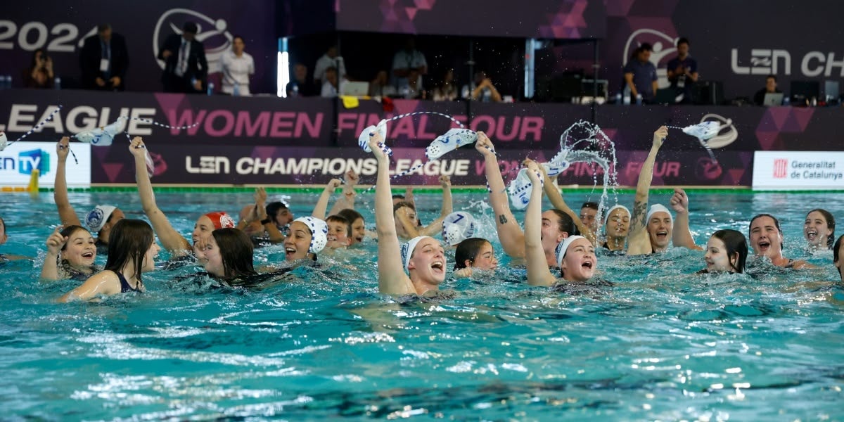 Les waterpolistes, a la piscina. Autor: D.Jiménez.