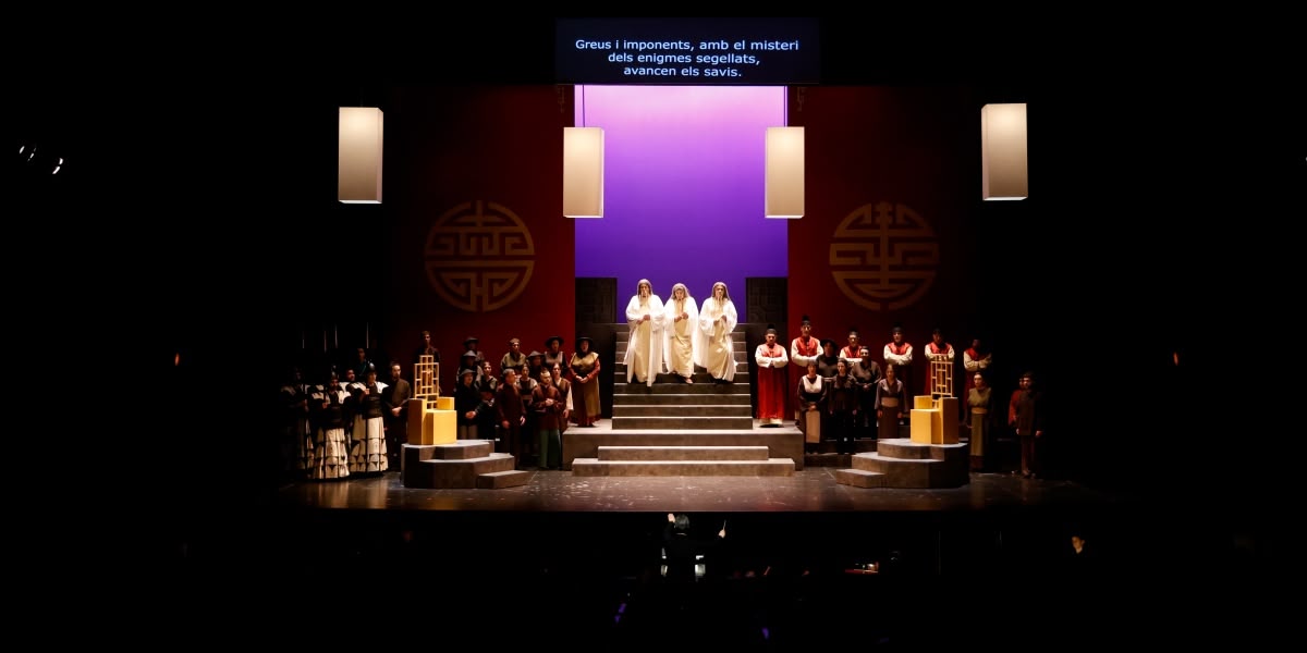 Un moment de l'òpera. Autor: D.J.