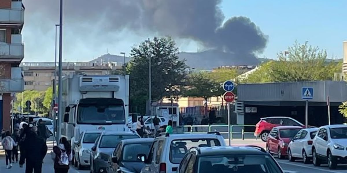 Foto portada: la columna de fum. Autor: ACN. 