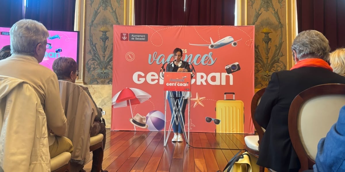 Vacances de la Gent Gran. Roda de Premsa. Autora: Noèlia Pérez