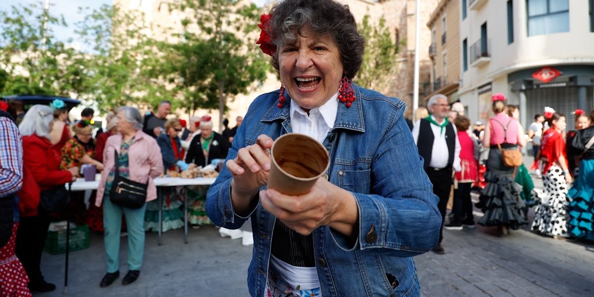 Romeria de Sant Isidre de l'Associació Andalusa de San Sebastián de los Ballesteros, el 19 de maig de 2024. Autor: David Jiménez.