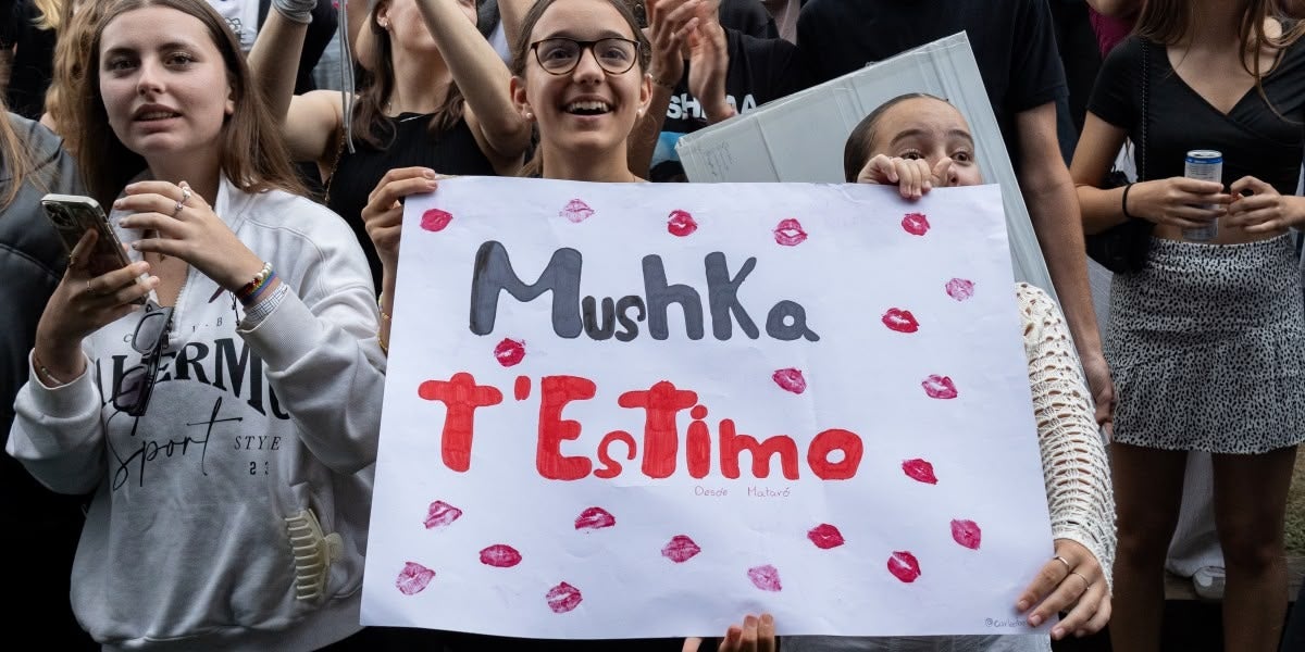 Actuació de Mushka, per tancar l'Embassa't 2014. Autor: David Jiménez.