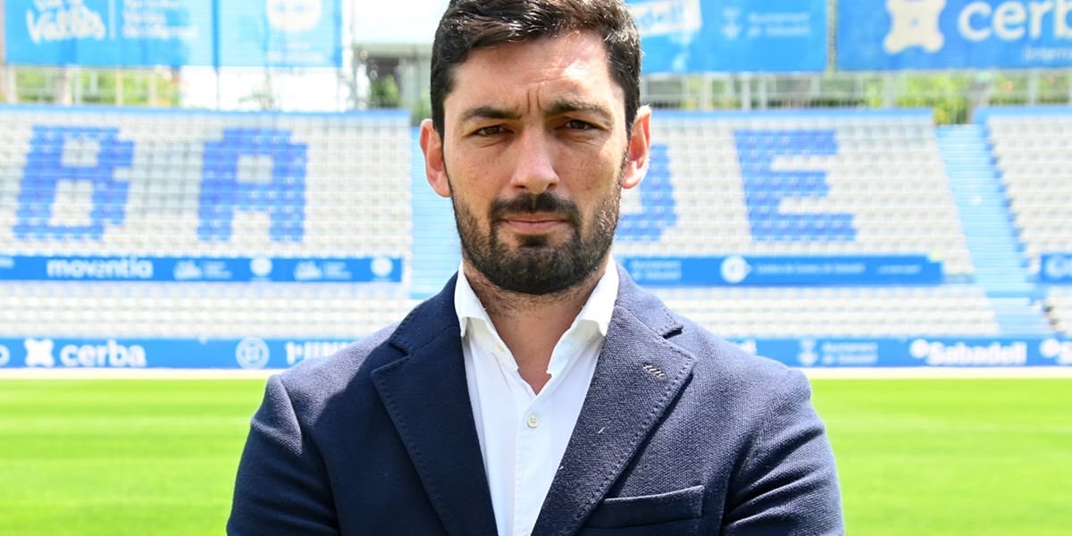 Viale, director esportiu del Sabadell. Autor: CE Sabadell.