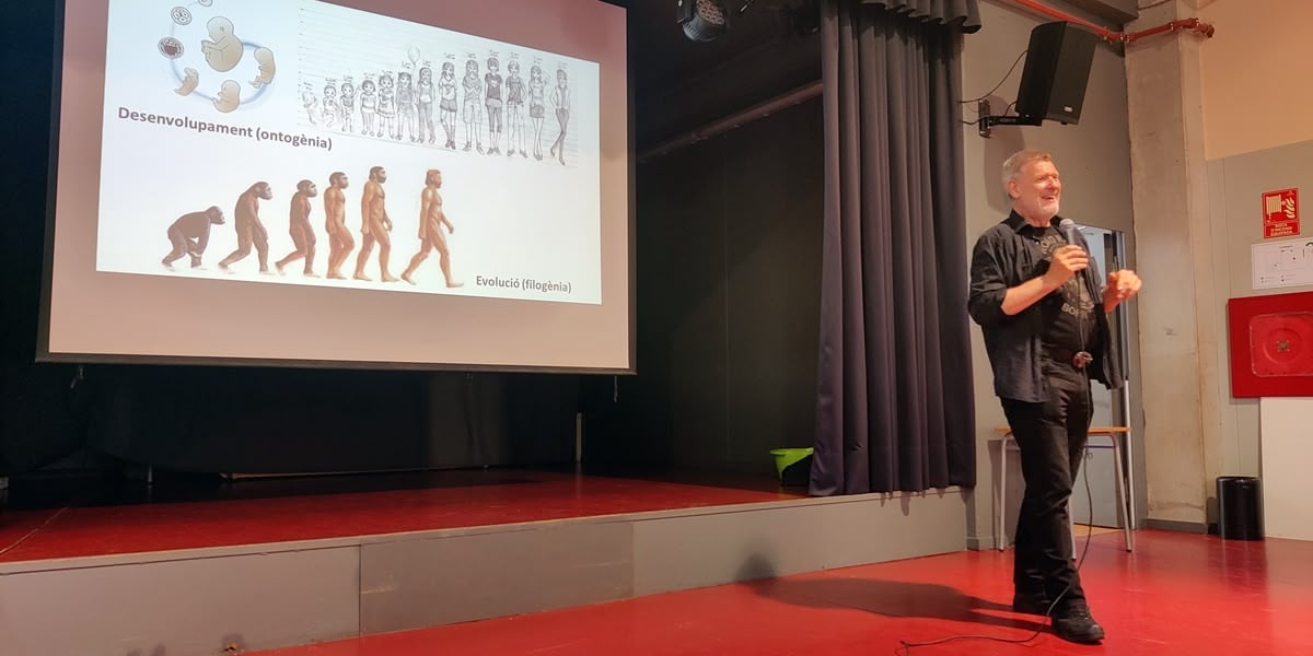 Ponència de David Bueno, fa uns dies. Autor: cedida.