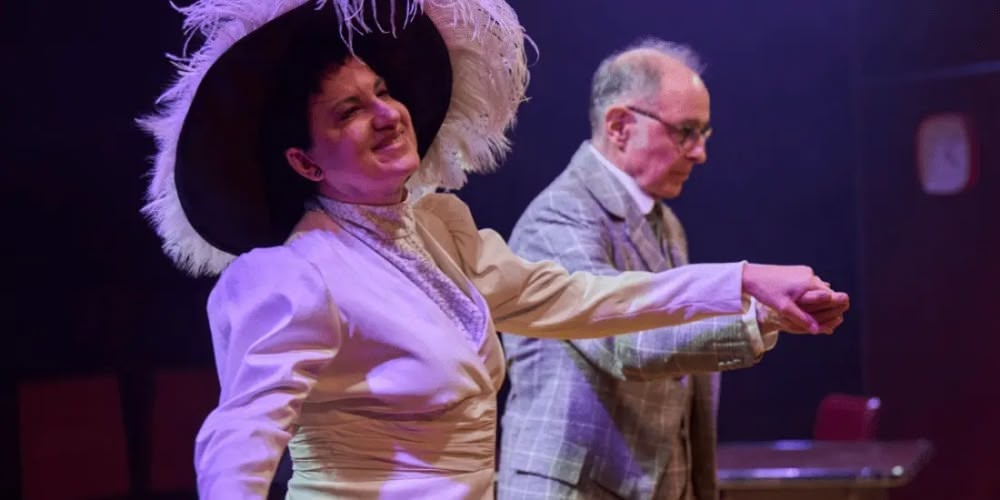 Una escena de 'Tot fent Pigmalió'. Font: Barcelona Teatre.