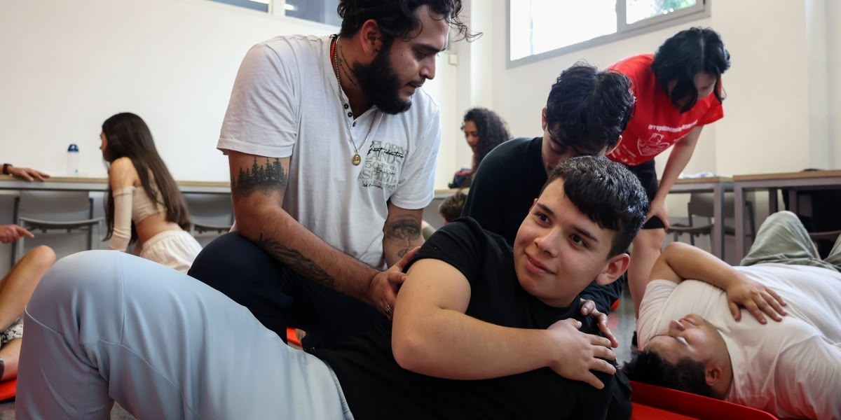 Visita a les instal·lacions del centre de formació municipal Cal Molins, aquest migdia. Autora: Alba Garcia Barcia.