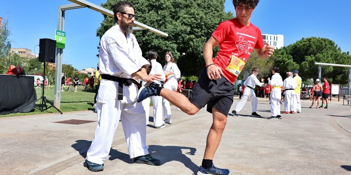 Setena edició de la cursa SBD Corre pels nens i les nenes, el 16 de juny de 2024. Autora: Alba Garcia.