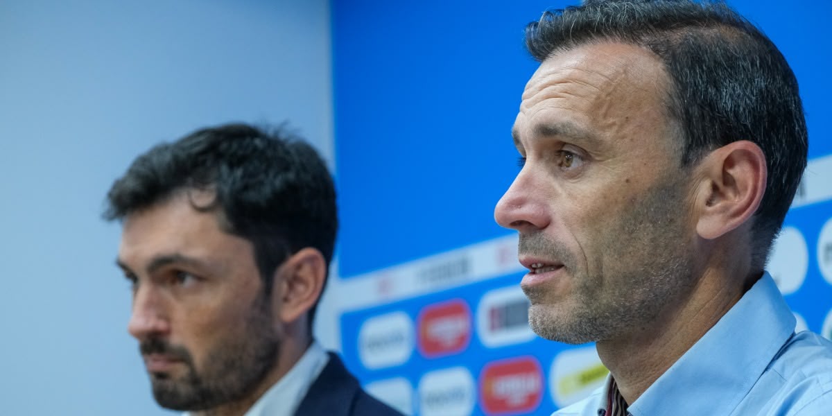 David Català, entrenador del CE Sabadell. Autor: CE Sabadell