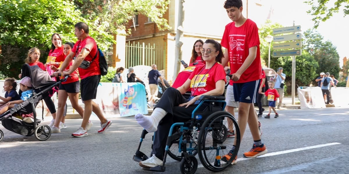 Setena edició de la cursa SBD Corre pels nens i les nenes, el 16 de juny de 2024. Autora: Alba Garcia.