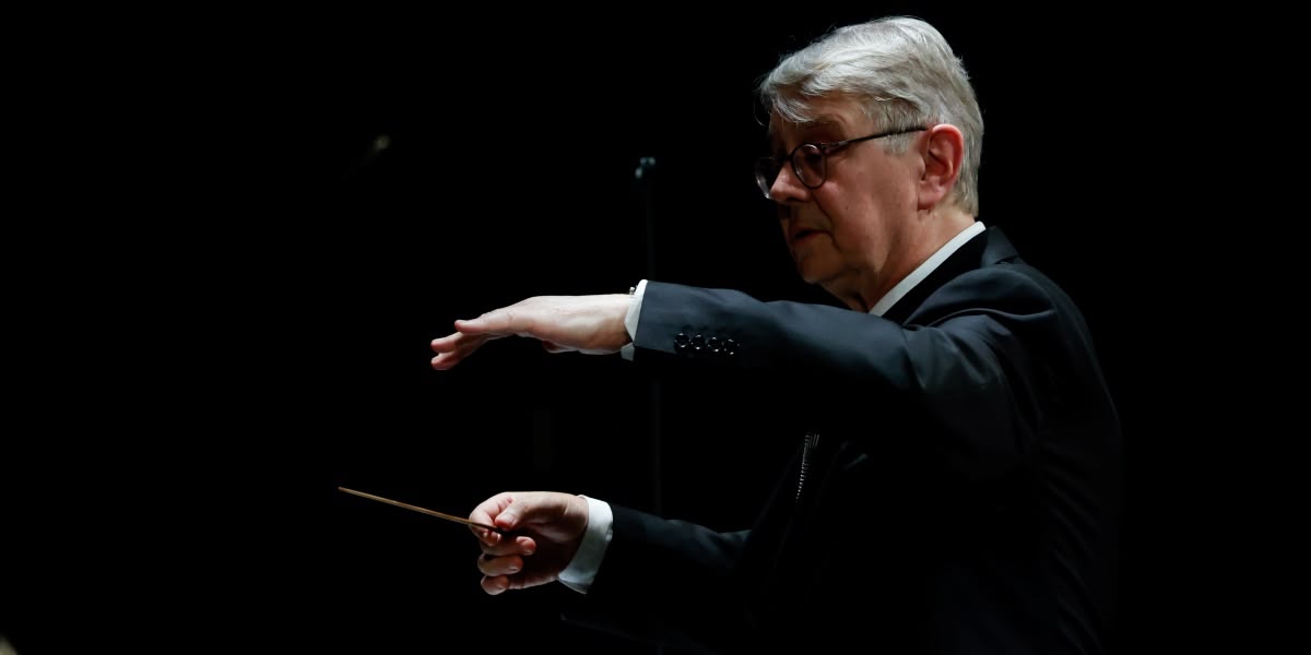 Víctor Pablo Pérez, durant el concert. Autor: D.Jiménez.