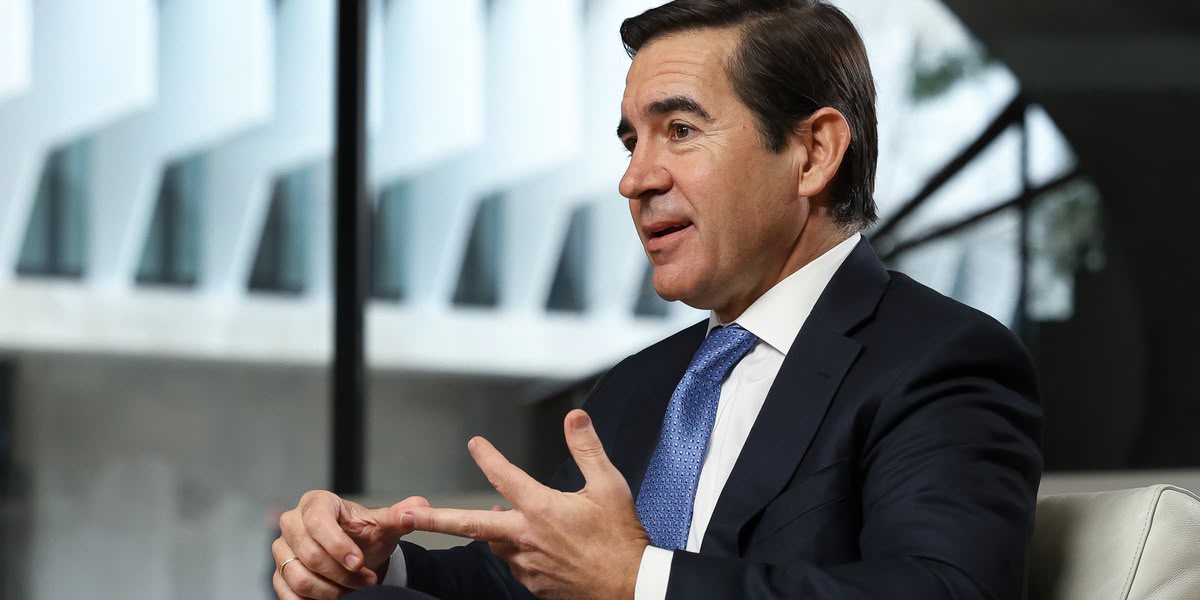 Carlos Torres, president del BBVA, que lidera l'OPA al BS. Autor: ACN