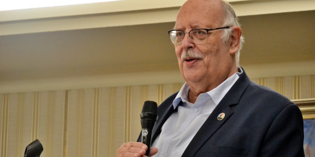 El president del Panathlon Club, Josep Masip. Autor: J.d.A.