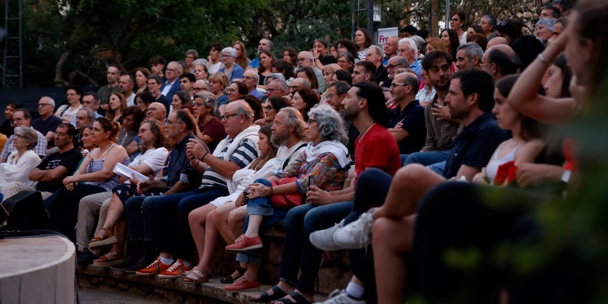 Un moment del concert de Pol Cruells al Fresc Festival 2024. Autor: D.Jiménez.