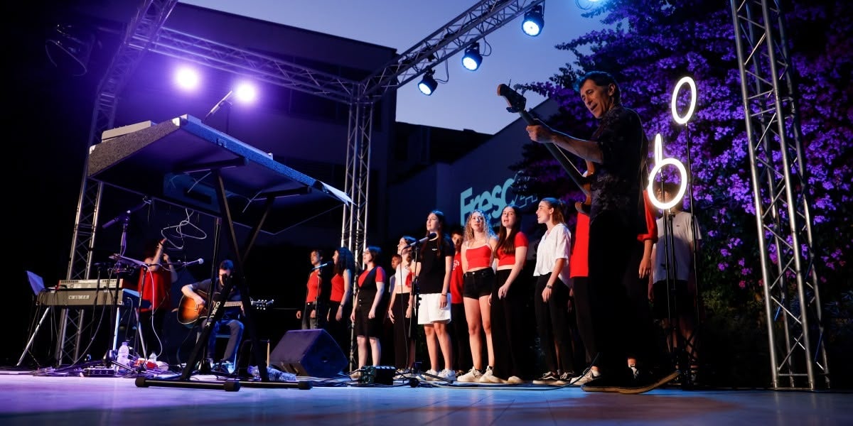 Un moment del concert de Pol Cruells al Fresc Festival 2024. Autor: D.Jiménez.