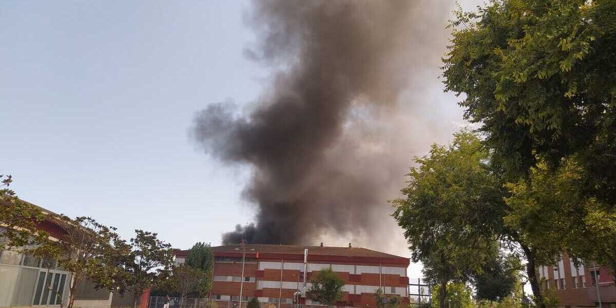 Incendi en uns horts del Ripoll. Autor: cedida