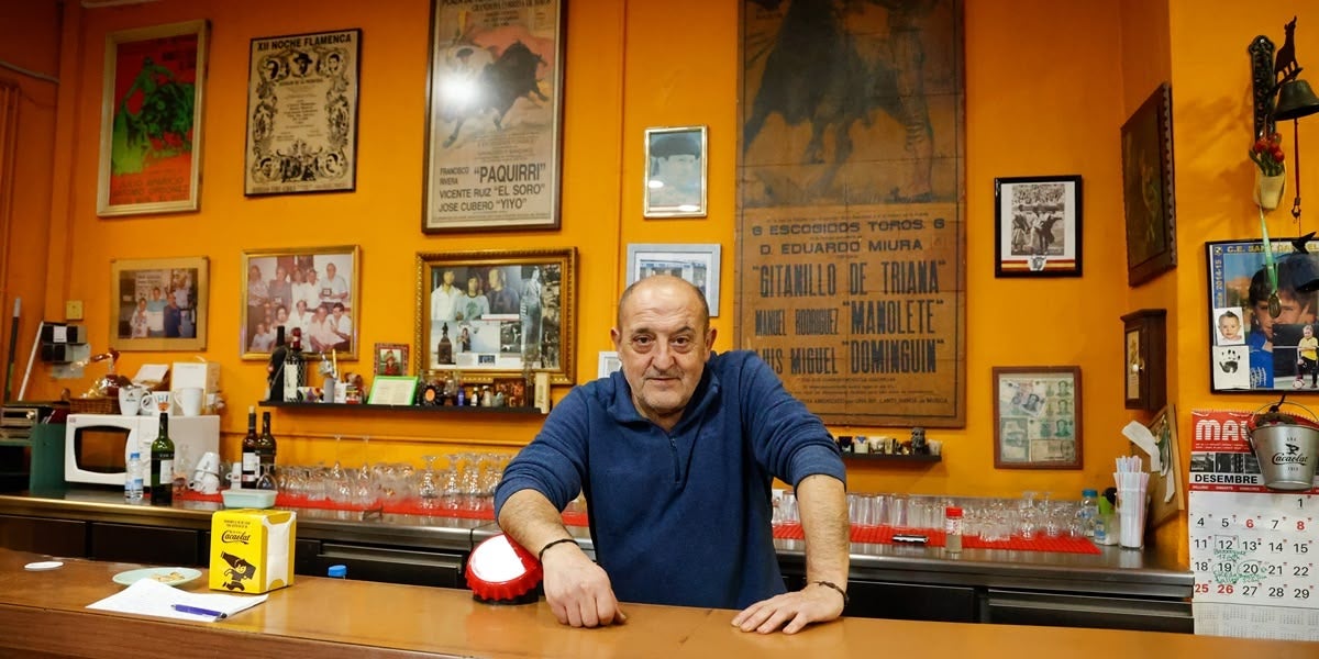 Ambient al singular bar El Torero de Can Puiggener. Autor: David Jiménez.