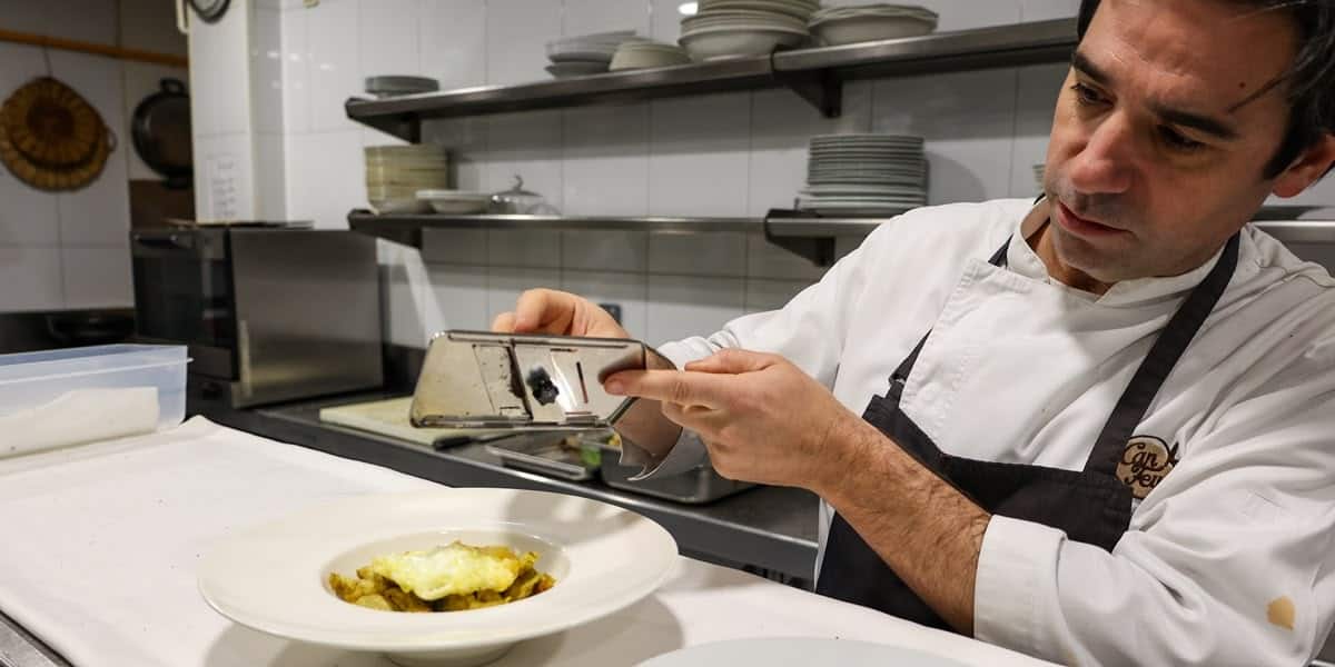 Josep Maria Villagrasa, a les regnes del Can Feu. Autora: Alba Garcia.