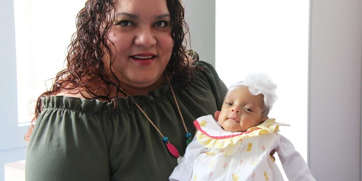 La Melany Abigail Romero Rodríguez, el nadó més petit de la història del Parc Taulí.