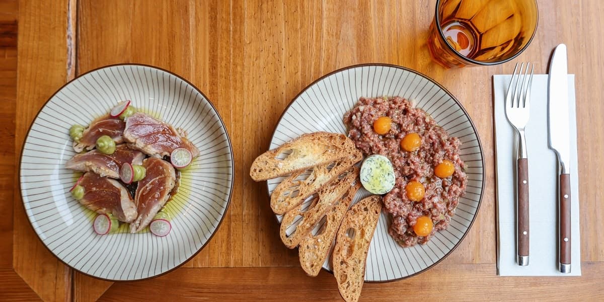 Un dels plats del restaurant Rauxa. Autora: Alba Garcia.