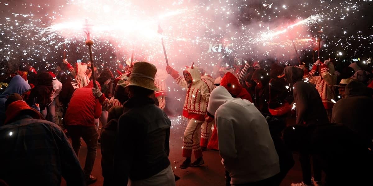 La cercavila infernal, l'any passat. Autor: D.Jiménez.