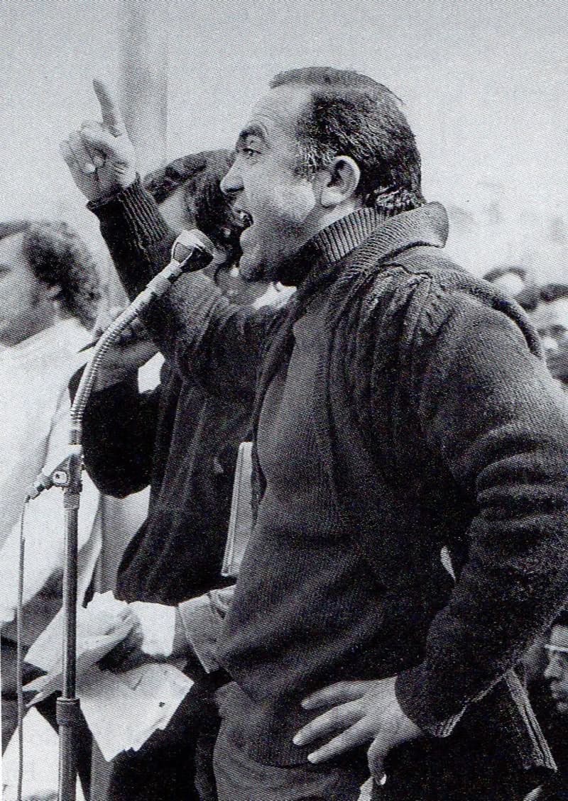 Jerónimo Vázquez un dels fundadors de CC,OO a Sabadell.(1976), Autor: Xavier Vinader. (1976), Autor: Xavier Vinader.