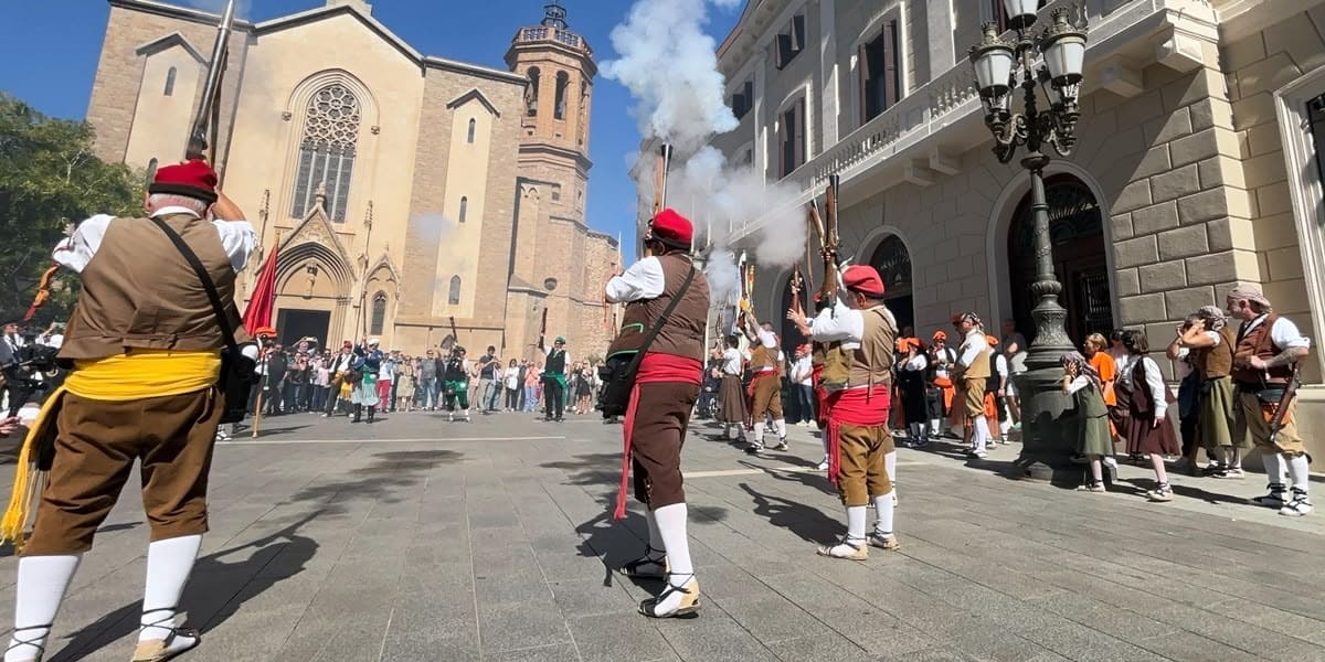 Foto portada: galejada a la Trobada Nacional de Trabucaires. Autor: J.d.A.
