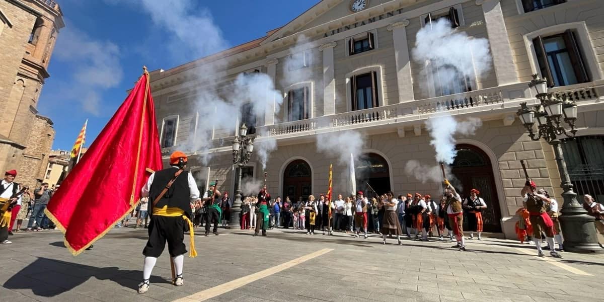 Foto portada: galejada a la Trobada Nacional de Trabucaires. Autor: J.d.A.