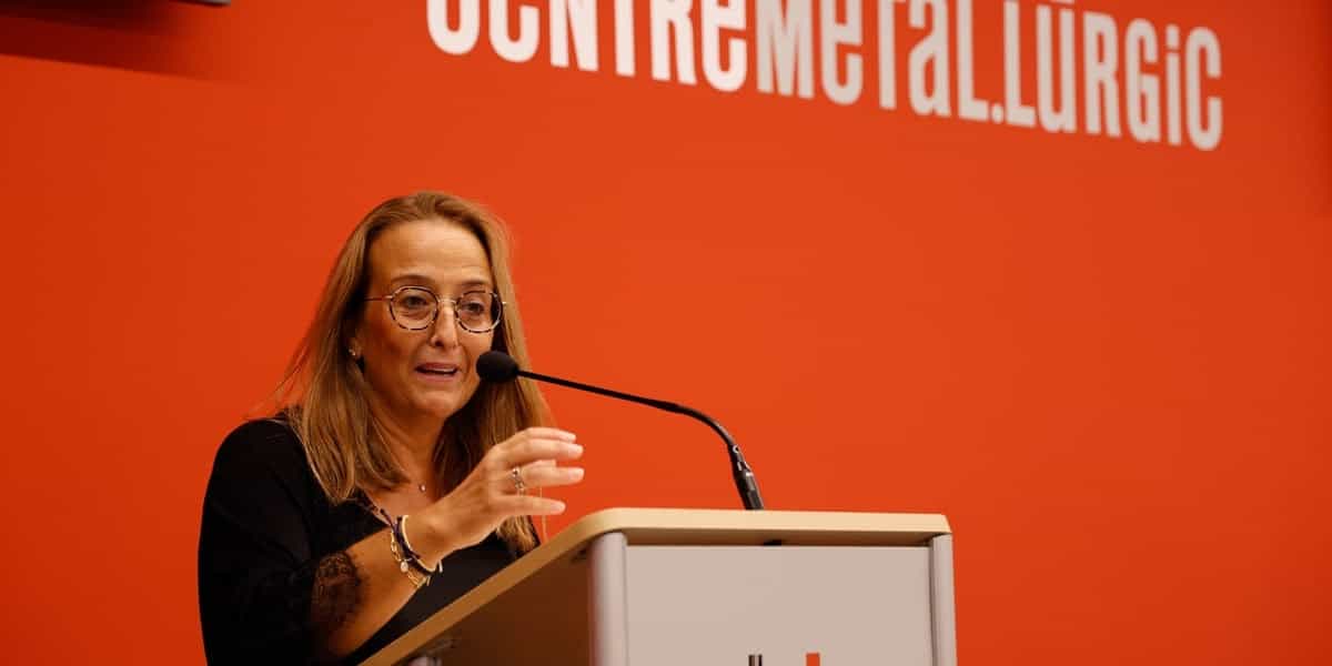 La presidenta del Centre Metal·lúrgic, Alícia Bosch. Autor: David Jiménez.